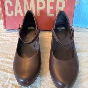 Camper heeled Mary Jane style shoes